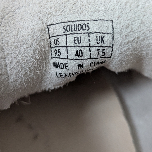 Soludos Ibiza Classic Lace-Up Leather Sneakers Women's US 9.5 - Picture 10 of 11